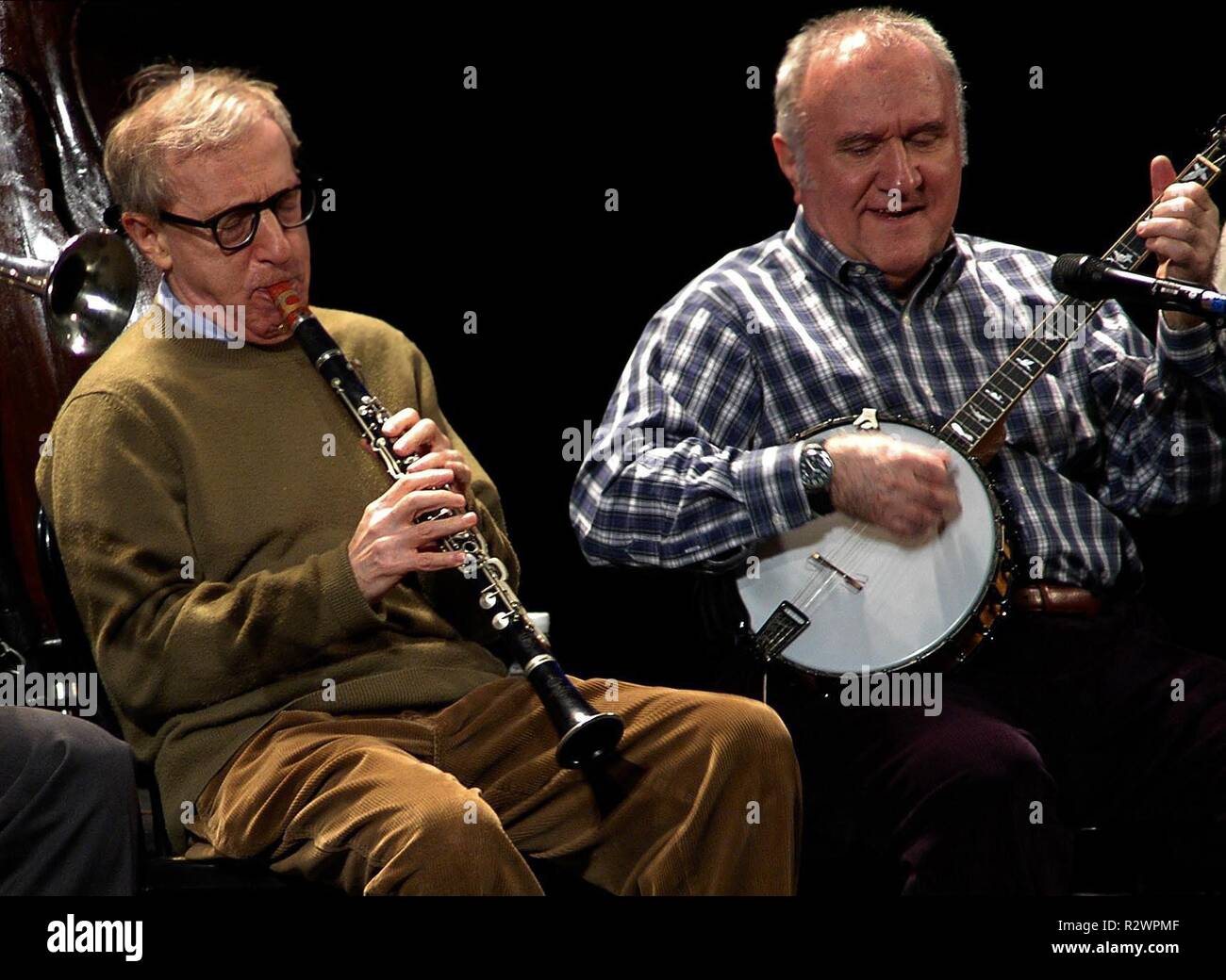 WOODY ALLEN NEW ORLEANS JAZZ BAND MILANO 22 dicembre 200578294 CTT Foto Stock