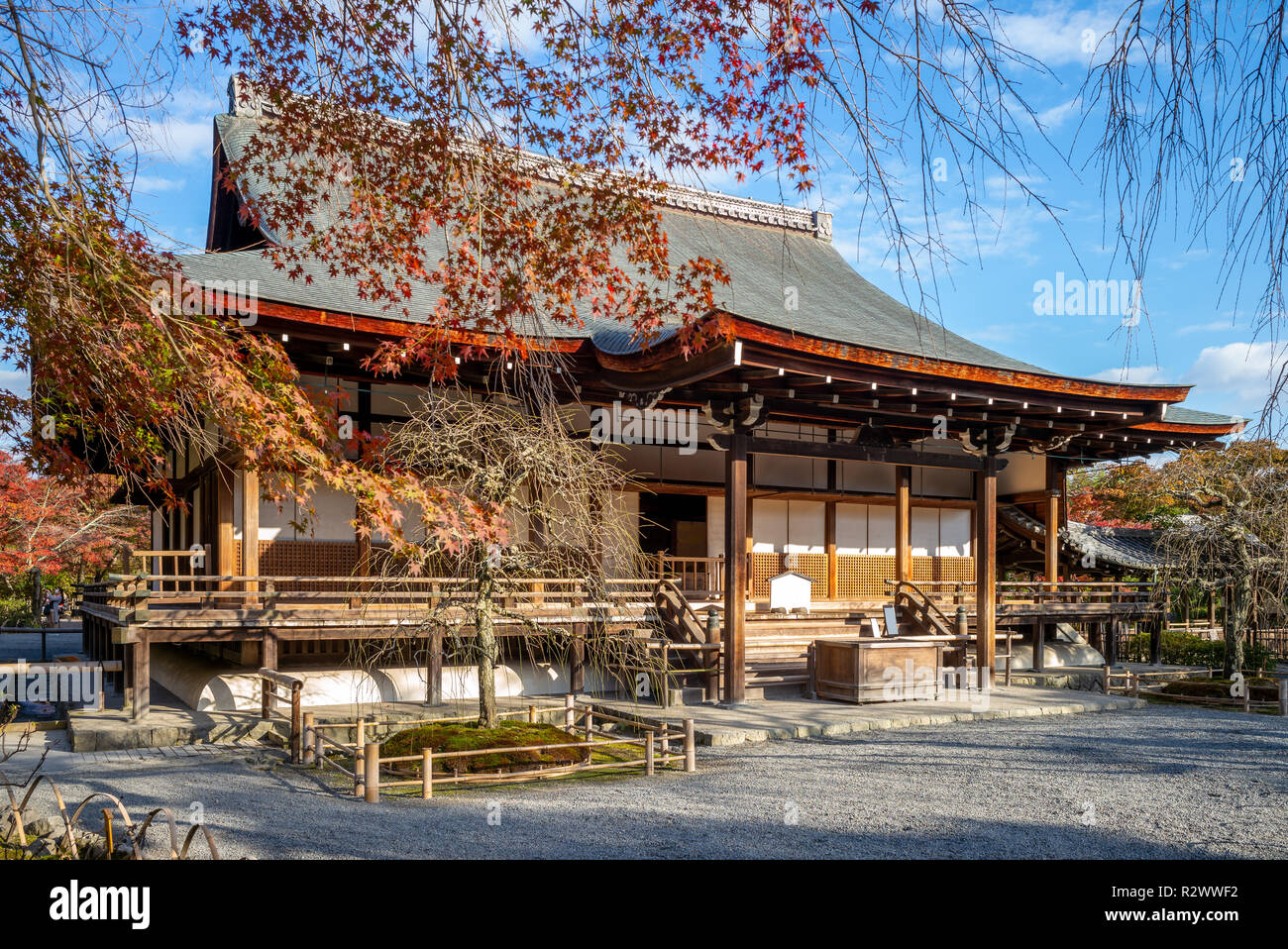 Tahoden di tenryuji tempio di arashiyama, Kyoto Foto Stock