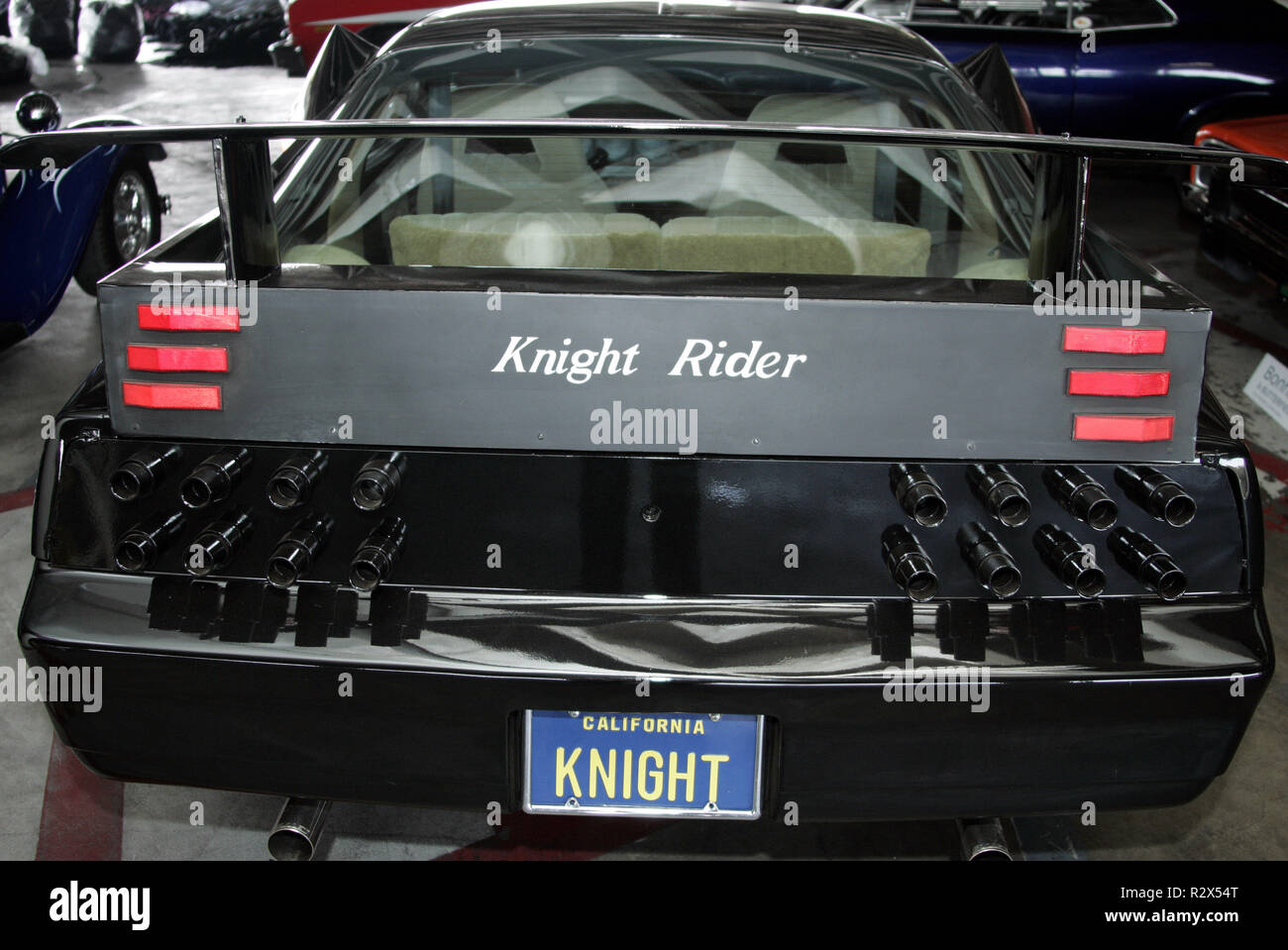 1982 Pontiac Firebird TRANS AM (KITT DA KNIGHT RIDER) GEORGE BARRIS COLLEZIONE PETERSEN MUSEUM DI LOS ANGELES USA 13 Maggio 2005 Foto Stock