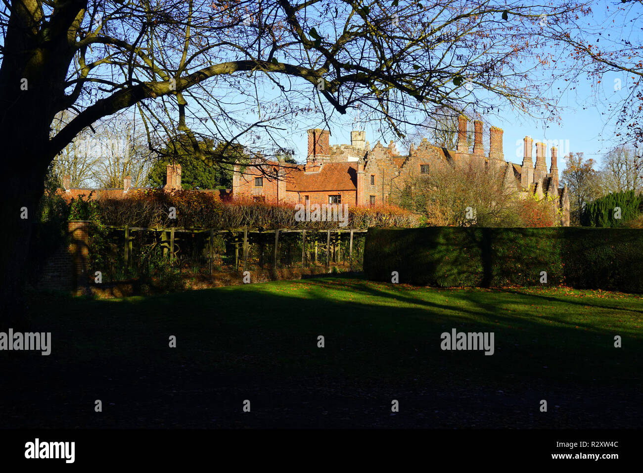 Chenies Manor, Buckinghamshire Foto Stock