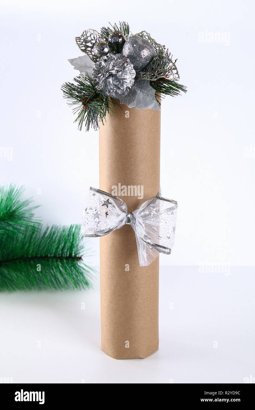 Reallnaive Confezione Da 24 Ornamenti Natalizi Fai Da Te, Bottigliette Di Sabbia Colorata Con Nastri E Etichette, Per Decorare L'Albero E Creare Regali Personalizzati