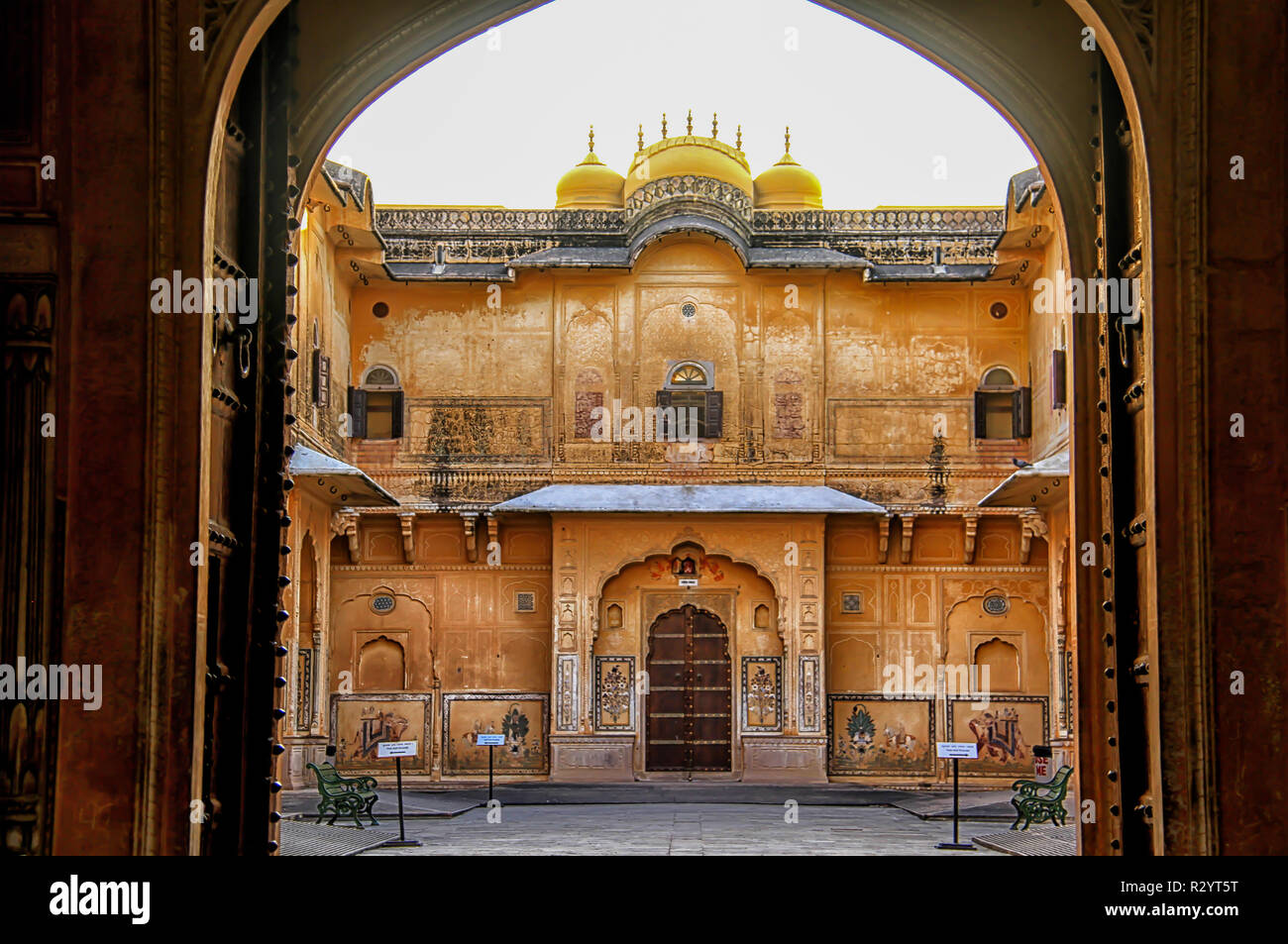 Nahargarh fort, Rajasthan, India Foto Stock