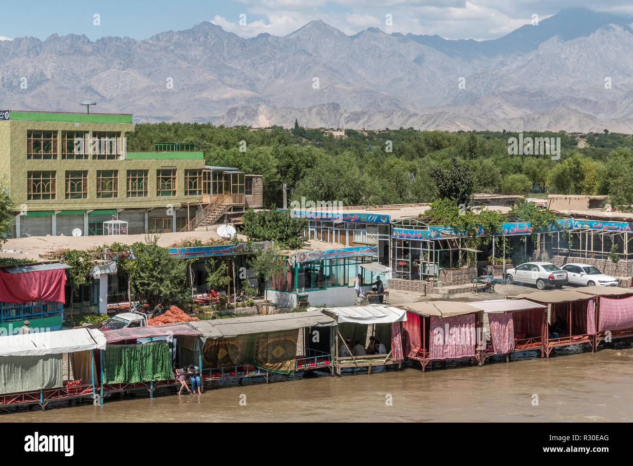 Provincia di mercato Kapisa, Afghanistan Foto Stock