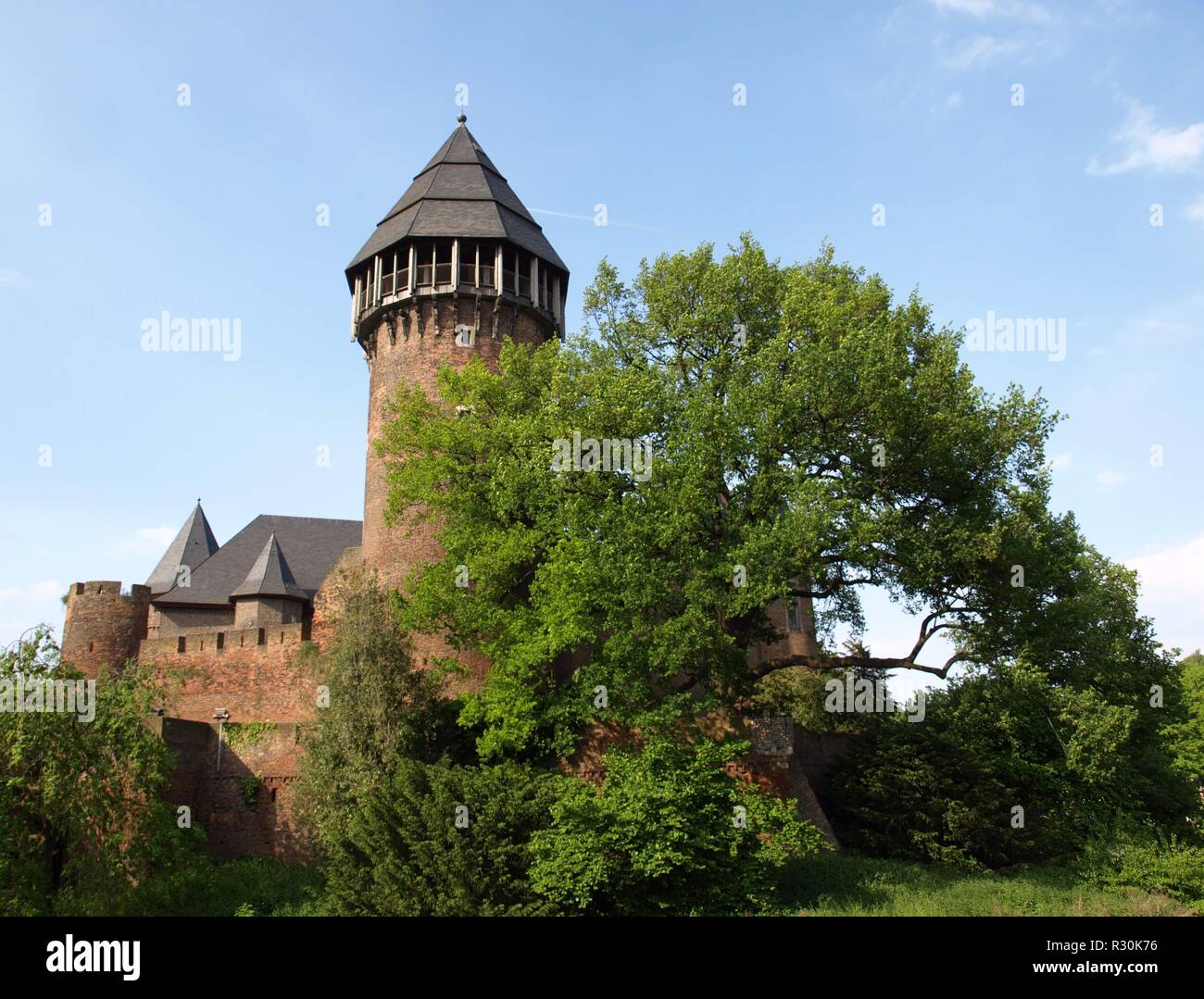 Burg linn Foto Stock