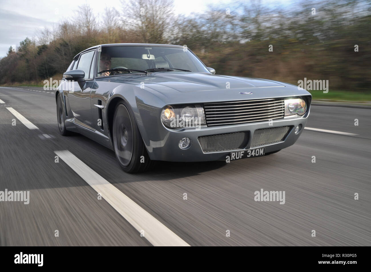 Segrave Jensen Interceptor modificato e modernizzato classic British muscle car con una Viper motore V10 Foto Stock