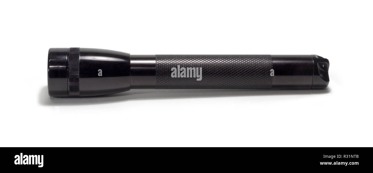 Nero lampada tascabile Foto Stock