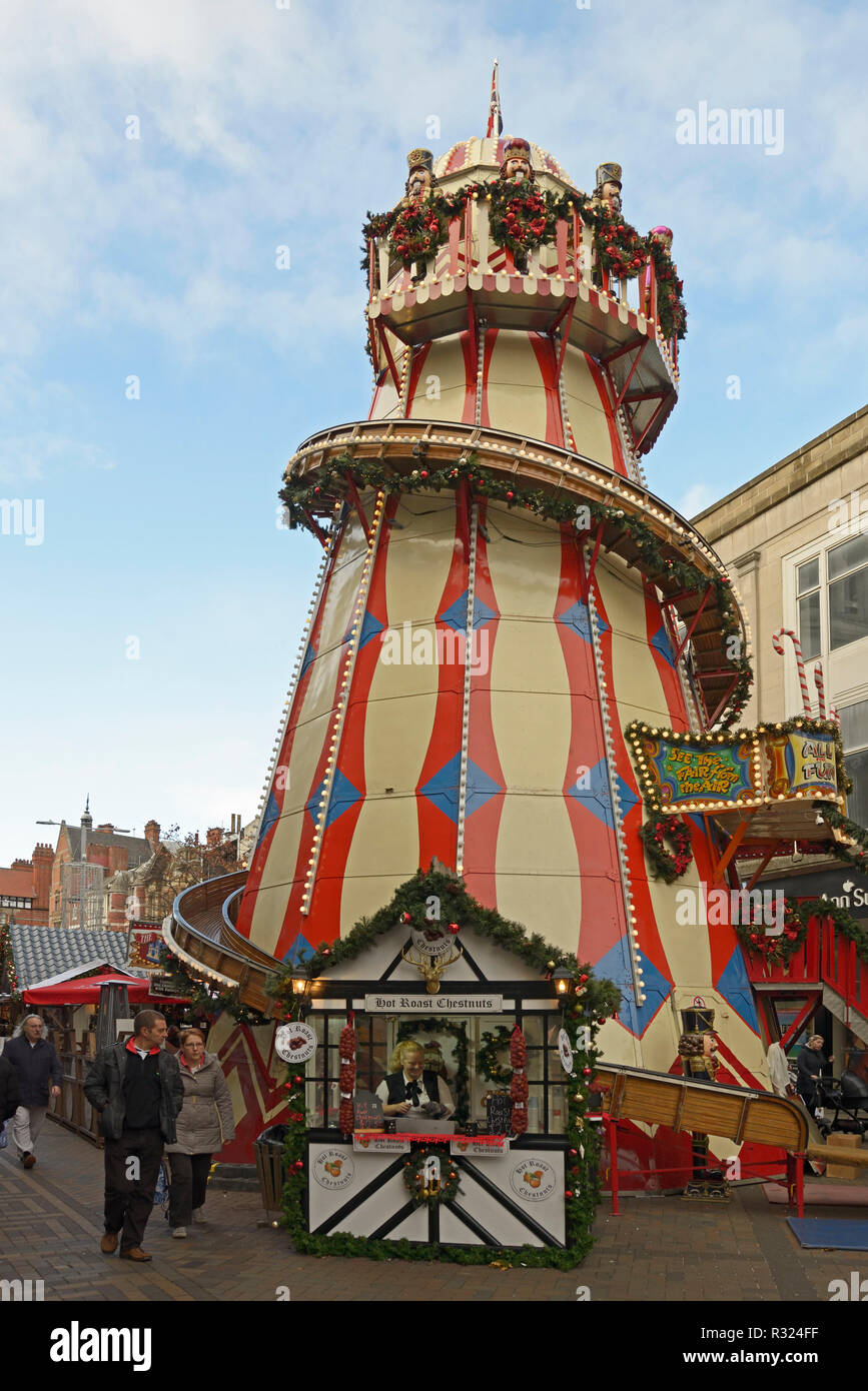 Winter Wonderland, Nottingham Foto Stock