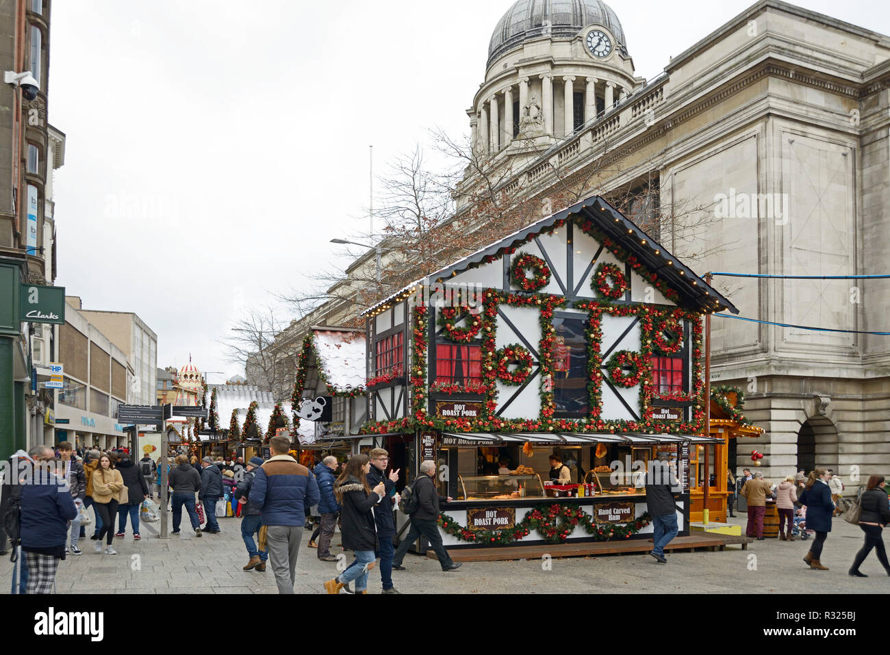 Winter Wonderland, Nottingham Foto Stock