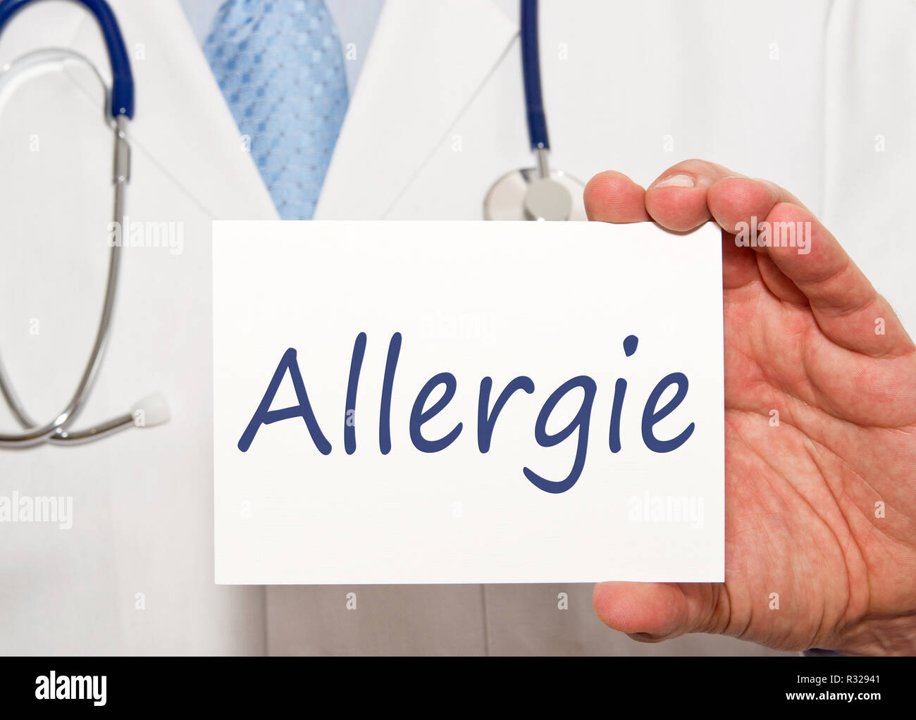 allergia Foto Stock