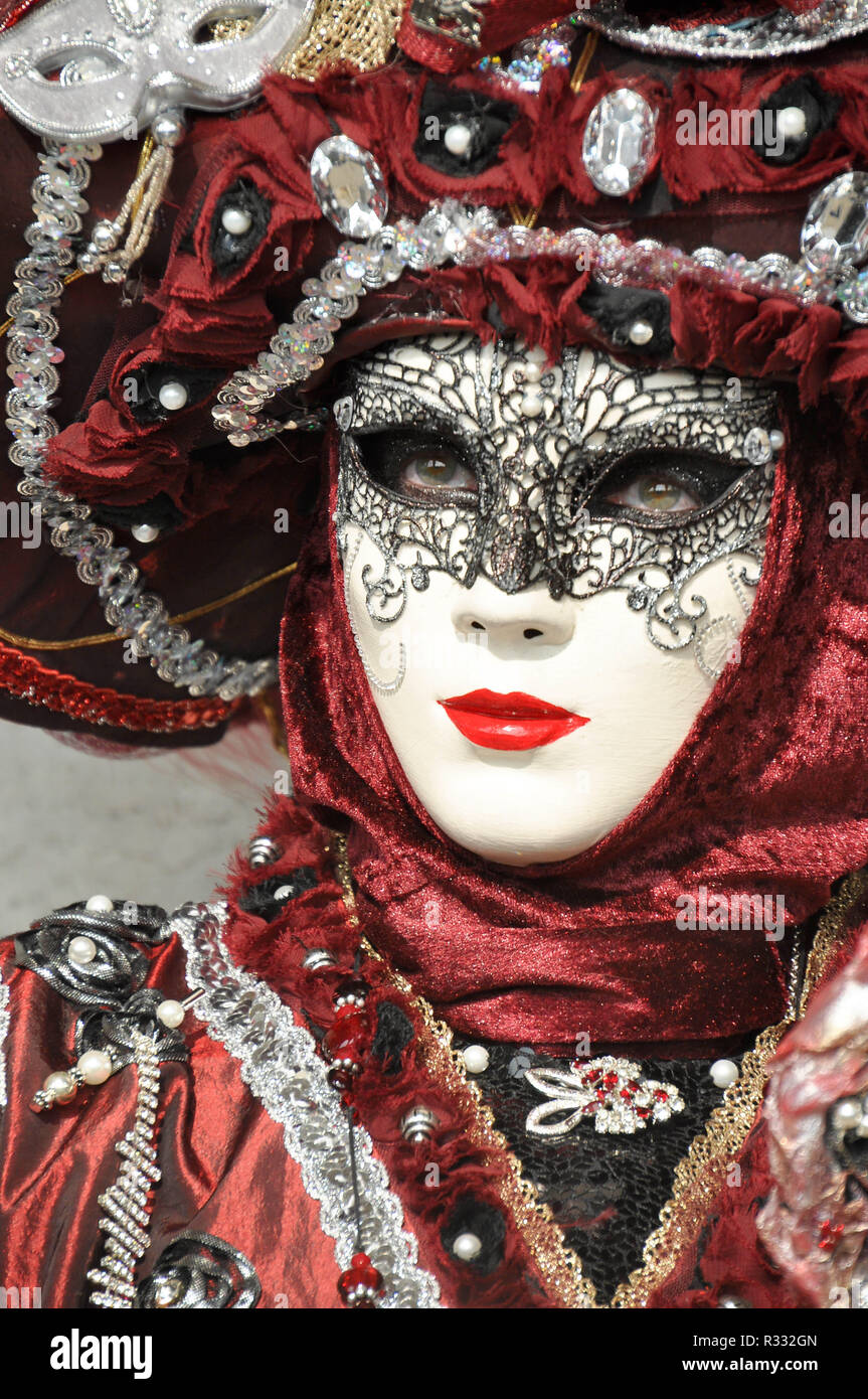 Carnevale di Venezia Foto Stock