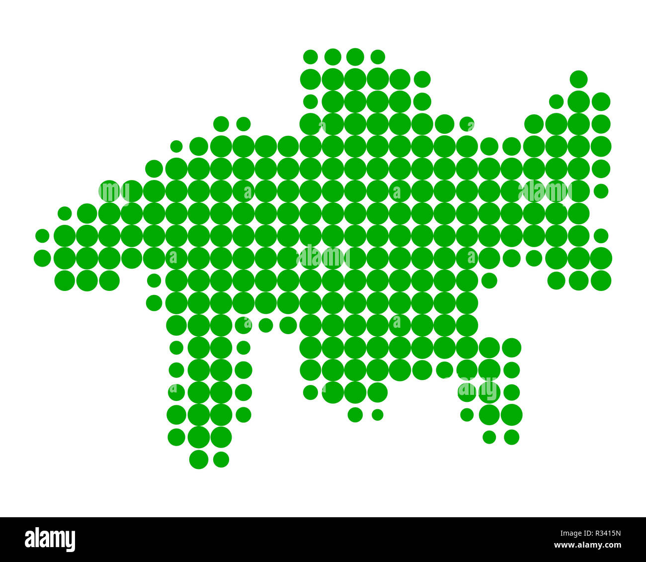 Mappa dei Grigioni Foto Stock