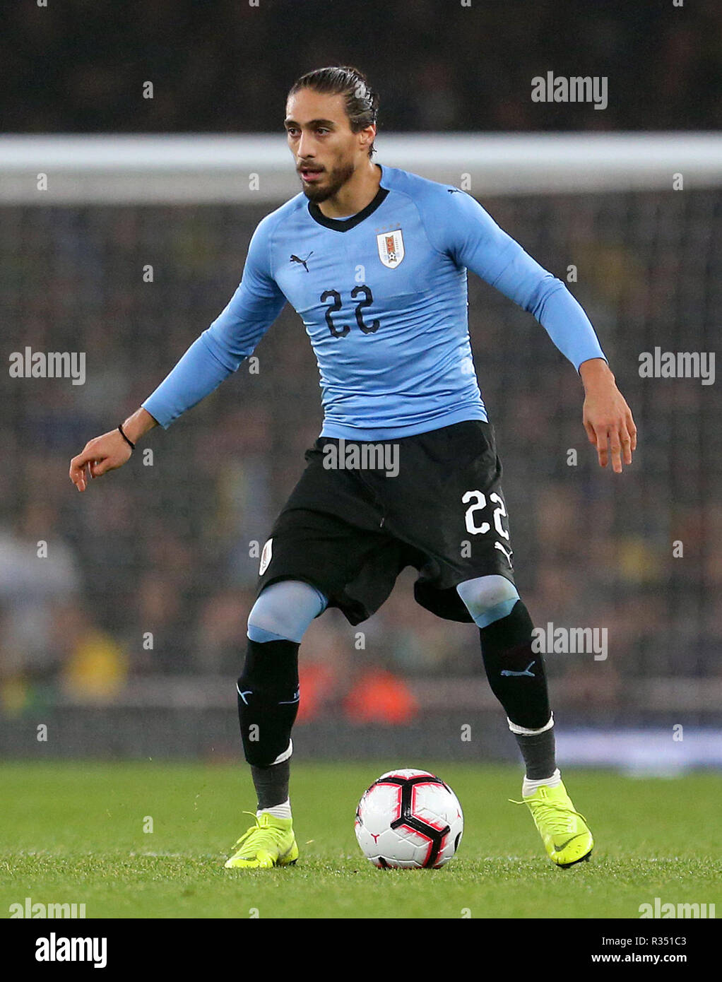 Uruguay è Martin Caceres Foto Stock