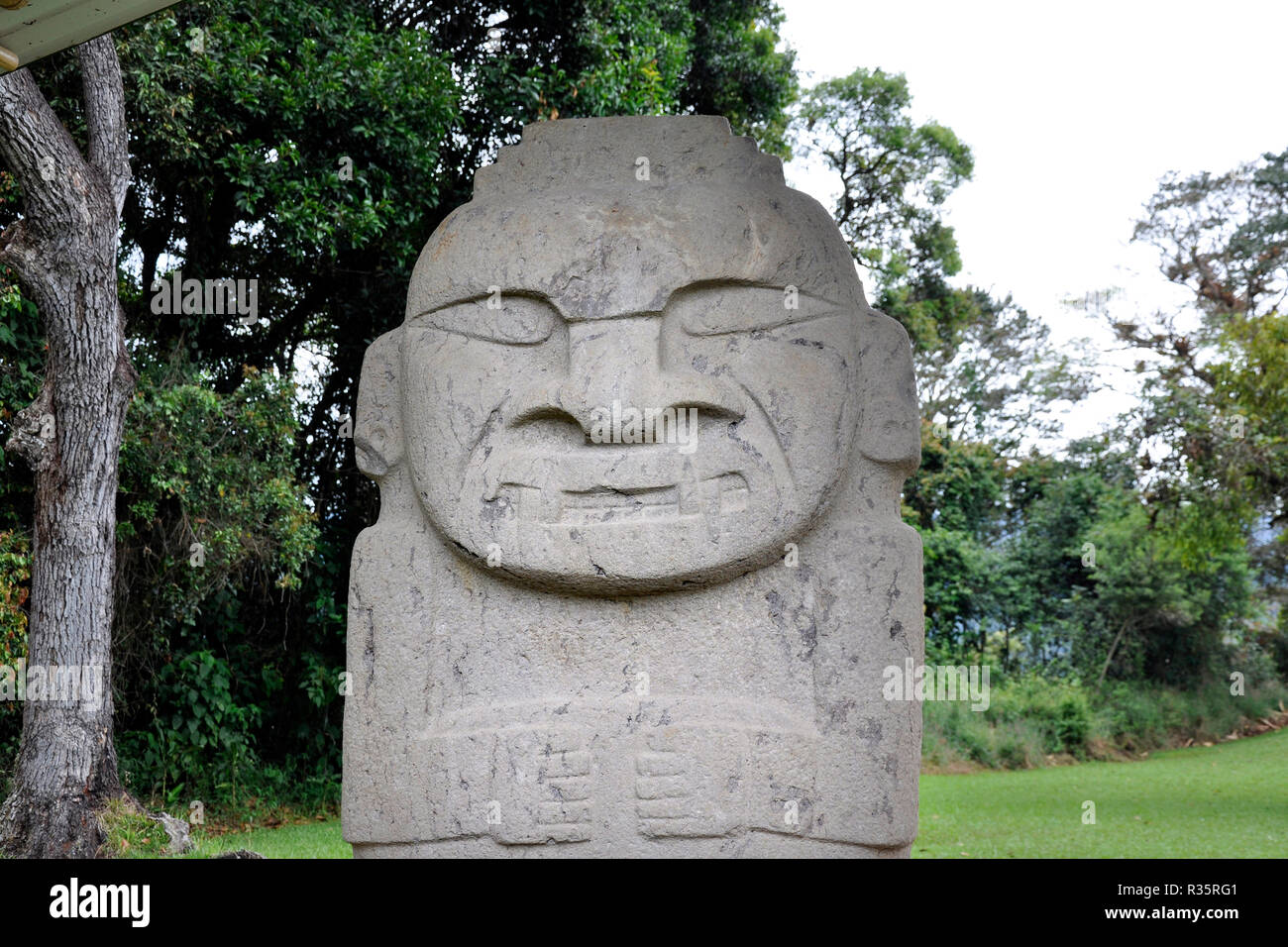 La Colombia, San Agustin, parco archeologico Foto Stock