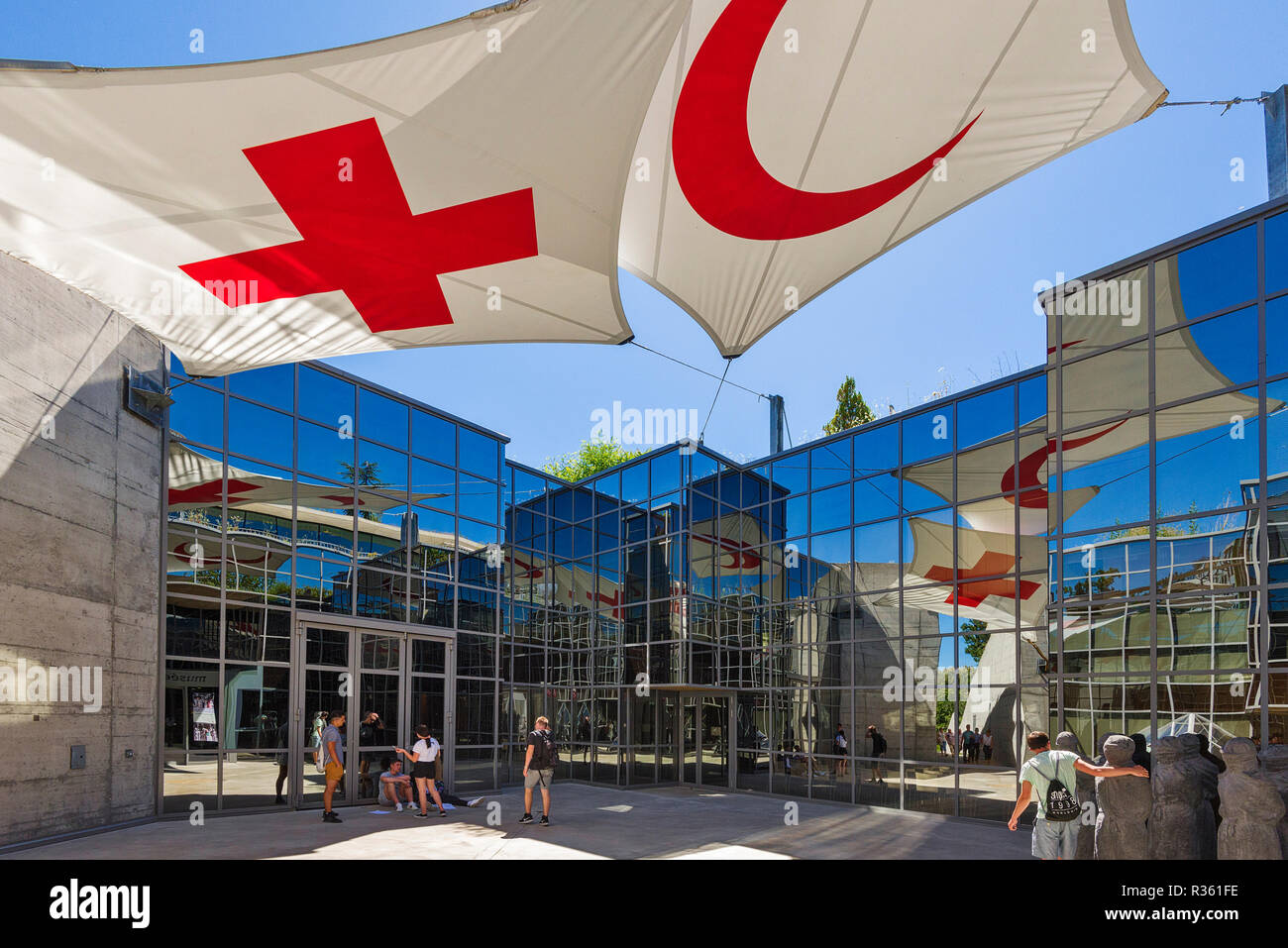Museo internazionale della Croce Rossa a Ginevra, Svizzera Foto stock -  Alamy