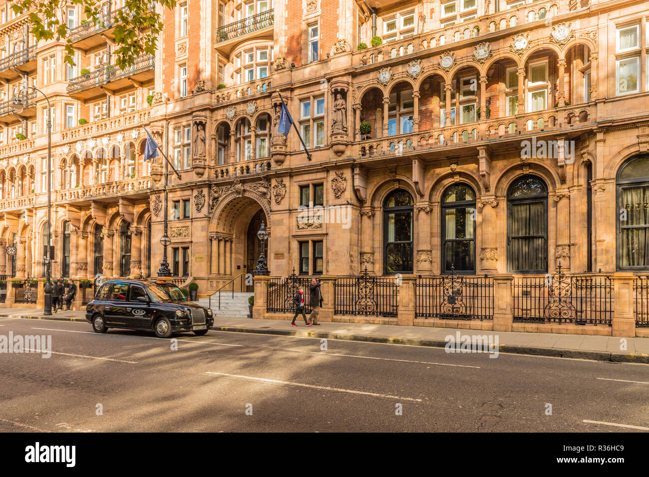 Una tipica vista in Londra Foto Stock