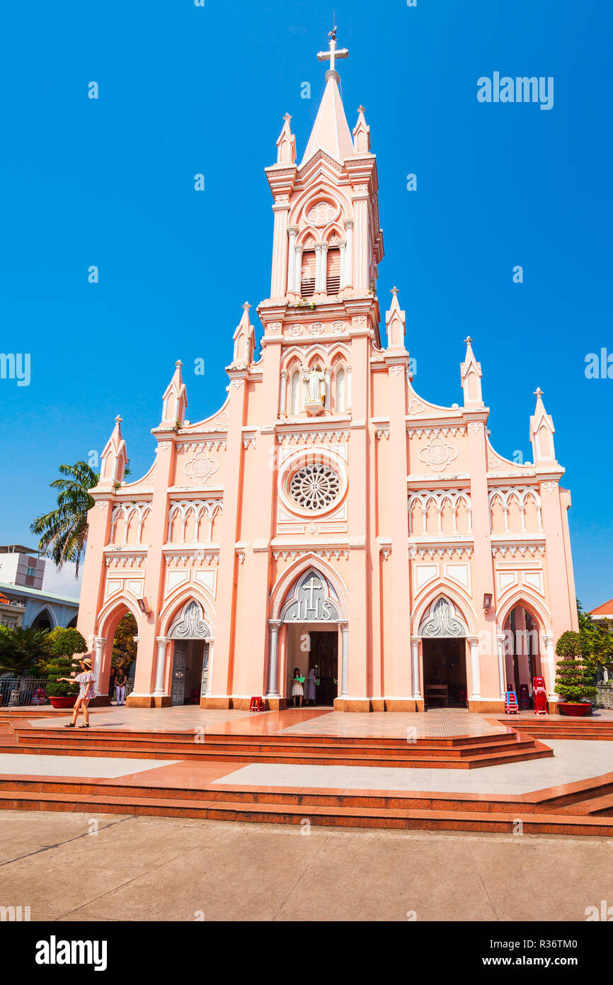 Da Nang Cattedrale è una chiesa cattolica nella città di Danang in Vietnam Foto Stock