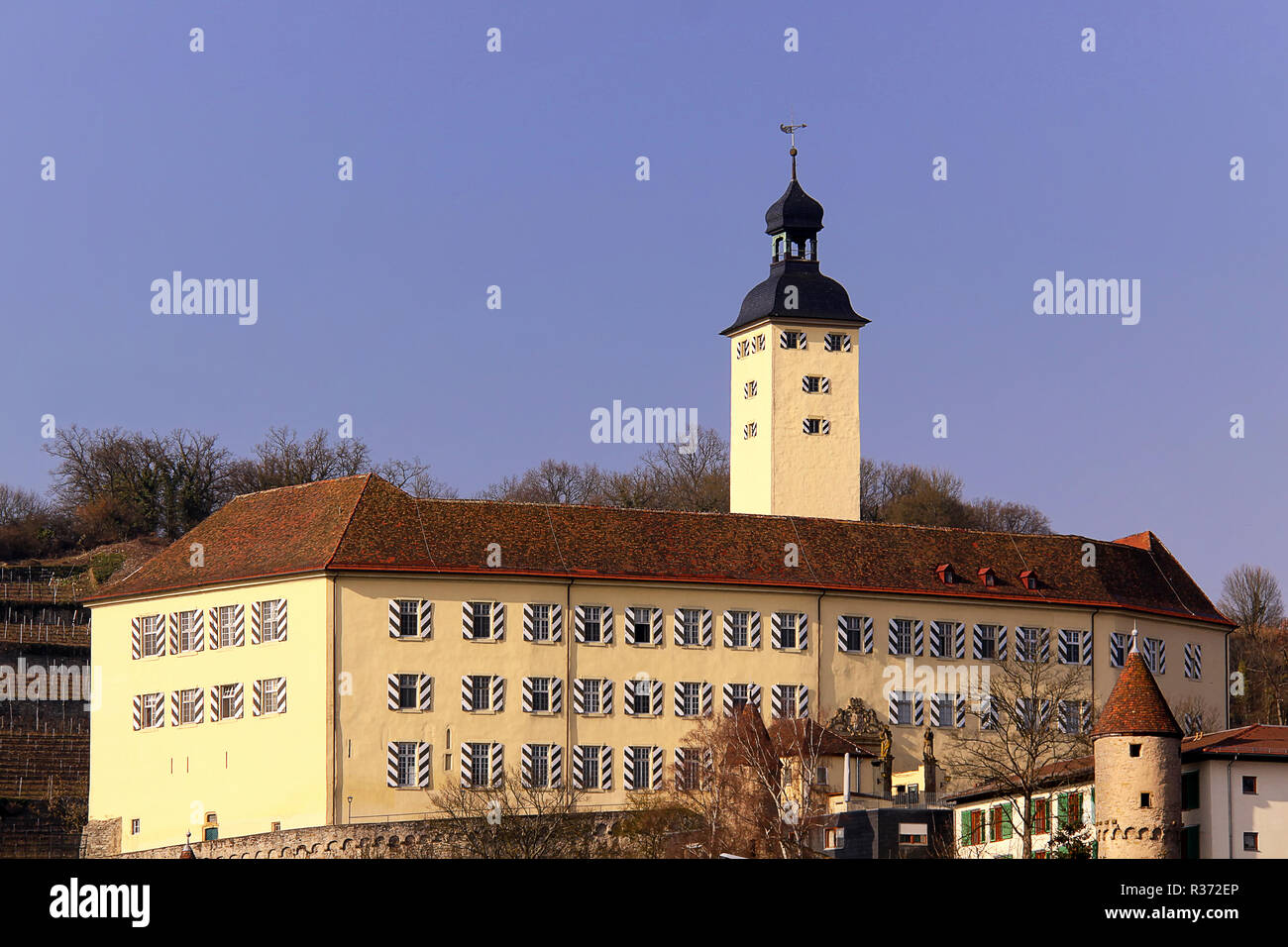 Castello horneck gundelsheim Foto Stock
