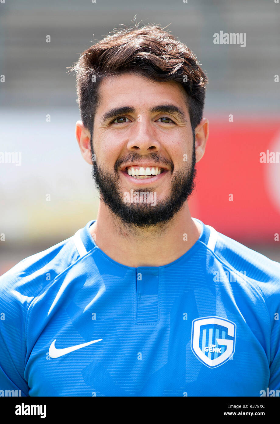 GENK, Belgio - 11 Luglio : Alejandro Pozuelo mostrato durante il 2018 - 2019 stagione foto riprese di KRC Genk sulla luglio 11, 2018 a Genk, in Belgio. (Foto Christophe Ketels/Isosport) Foto Stock