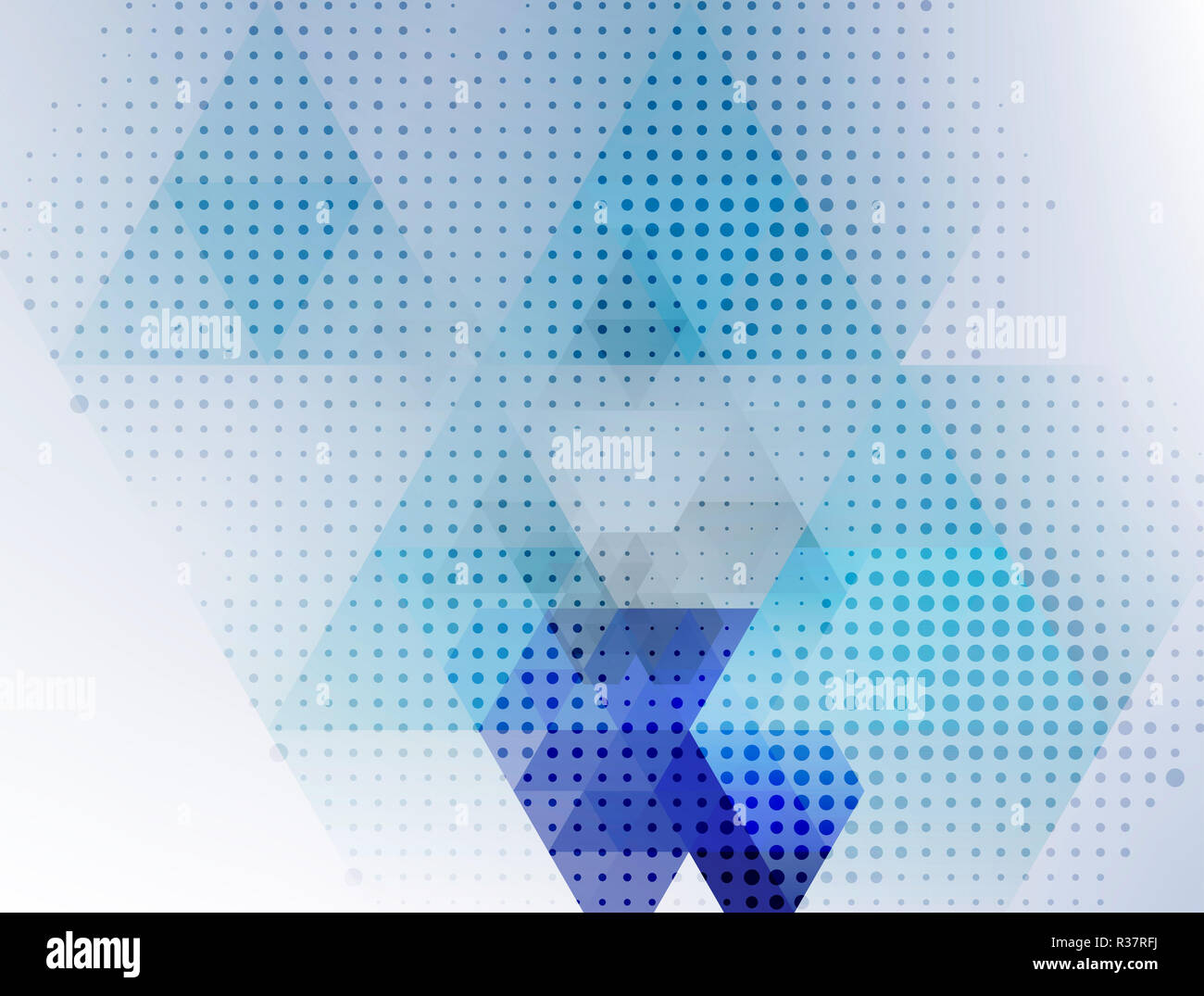 Abstract il concetto di tecnologia Foto Stock