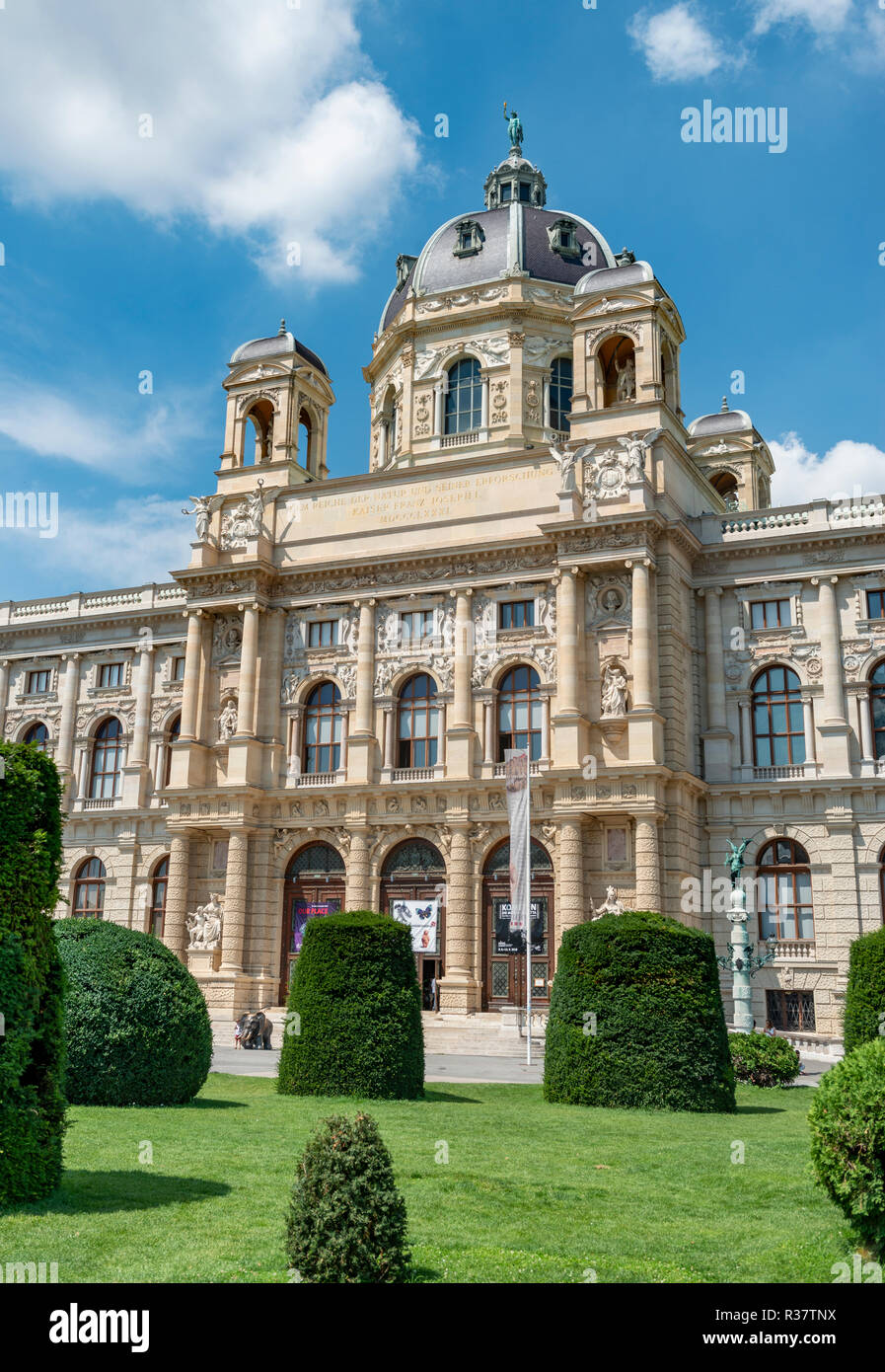 Museo di Storia Naturale, Maria-Theresien-Platz, Vienna, Austria Foto Stock