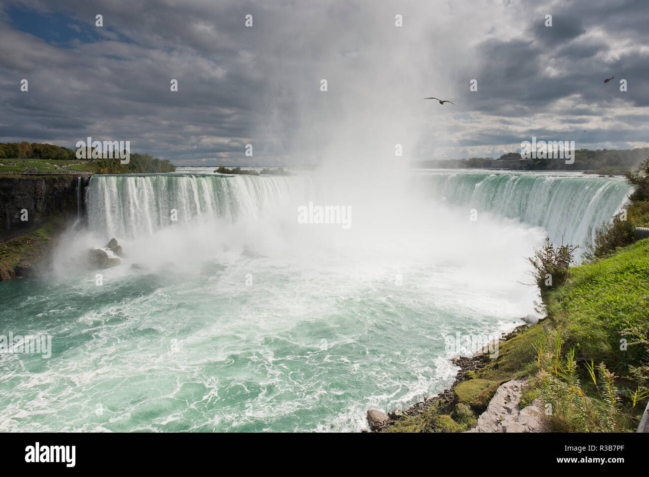 Cascate del Niagara, Horseshoe Falls, Niagara Falls, Ontario, Canada Foto Stock