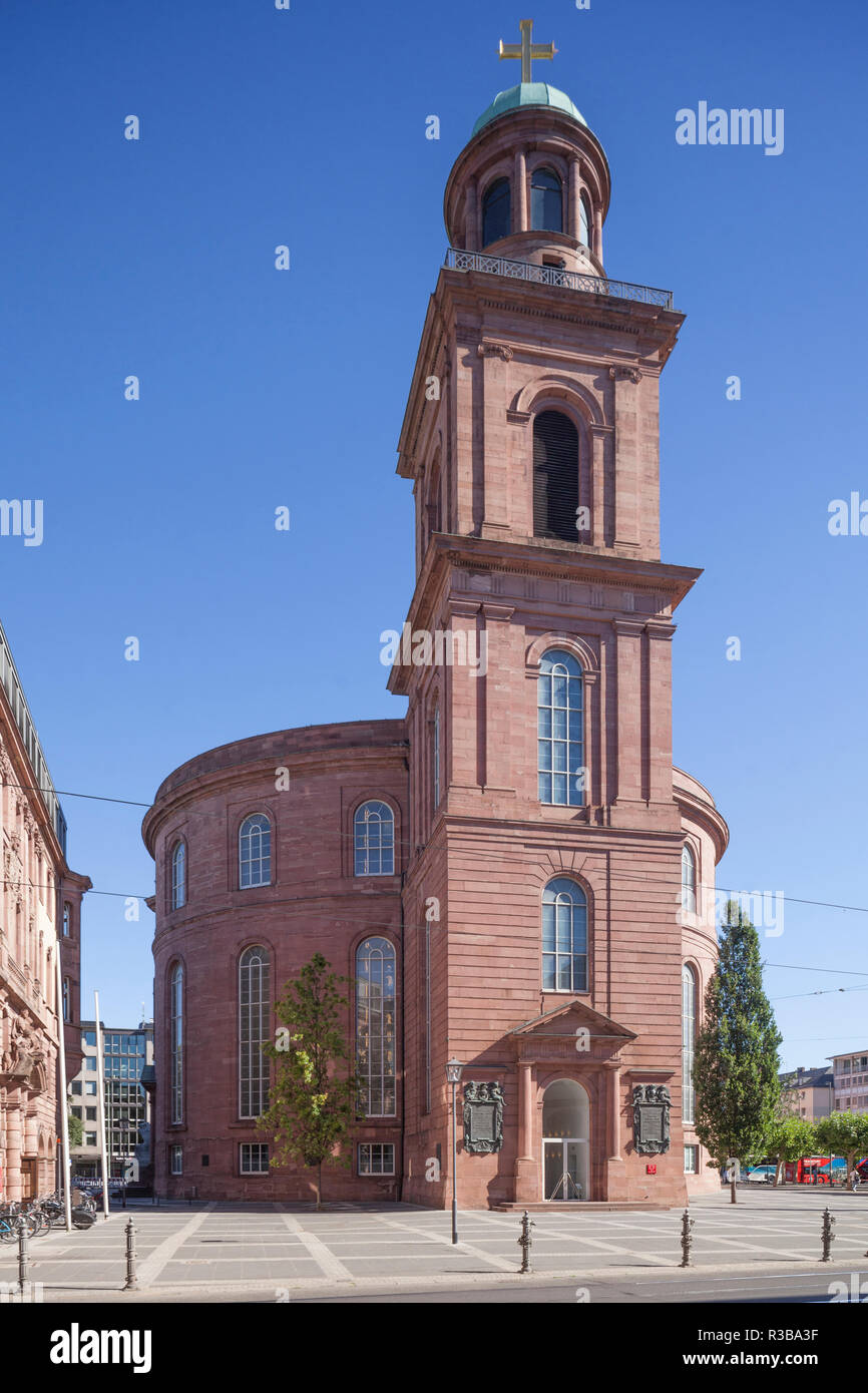 La chiesa di san Paolo, Paulskirche, Frankfurt am Main, Hesse, Germania Foto Stock