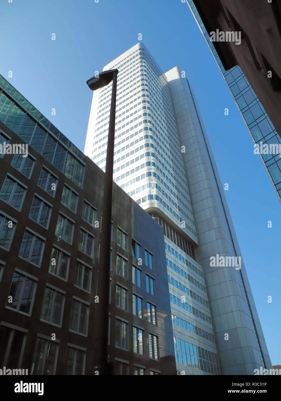 Alto edificio di Francoforte Foto Stock