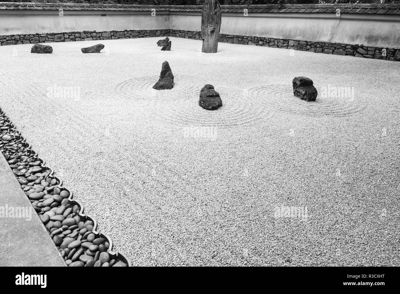 Portland Giardino Giapponese, Oregon. Foto Stock