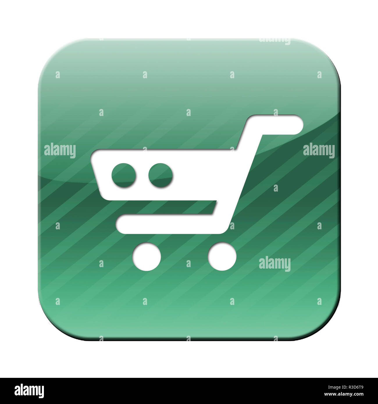carrello della spesa Foto Stock