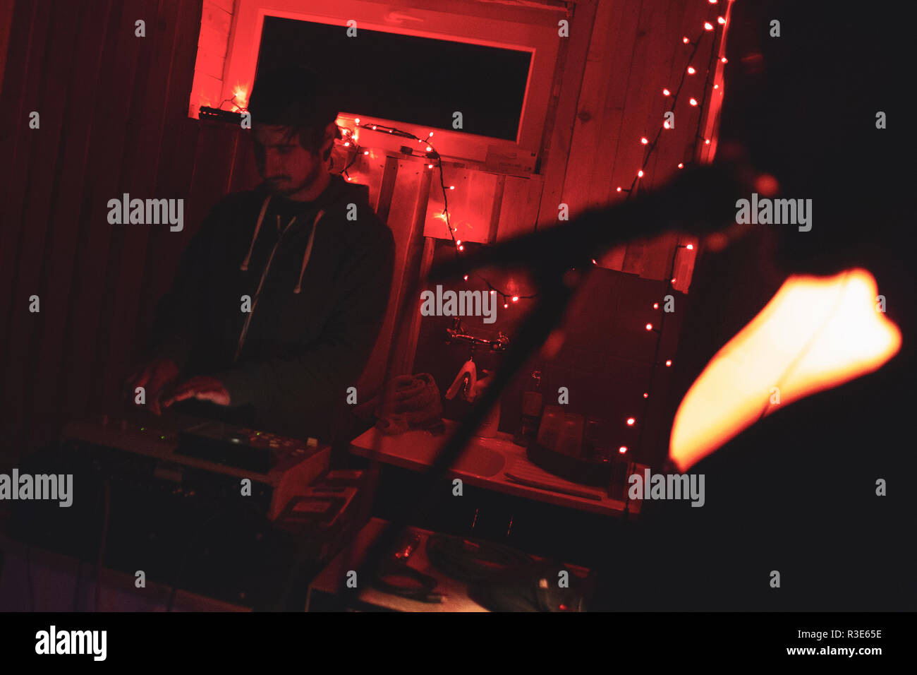 Szamotuly,Polonia. Il 26 settembre 2018. Tenzing Norgay Band - Metropolitana reale. Membri: Lukasz Kwasny, Jan Suwalski, Piotr Ruciak, Patryk Krasniewski, Jaroslaw Bogacki Robak. Foto Stock