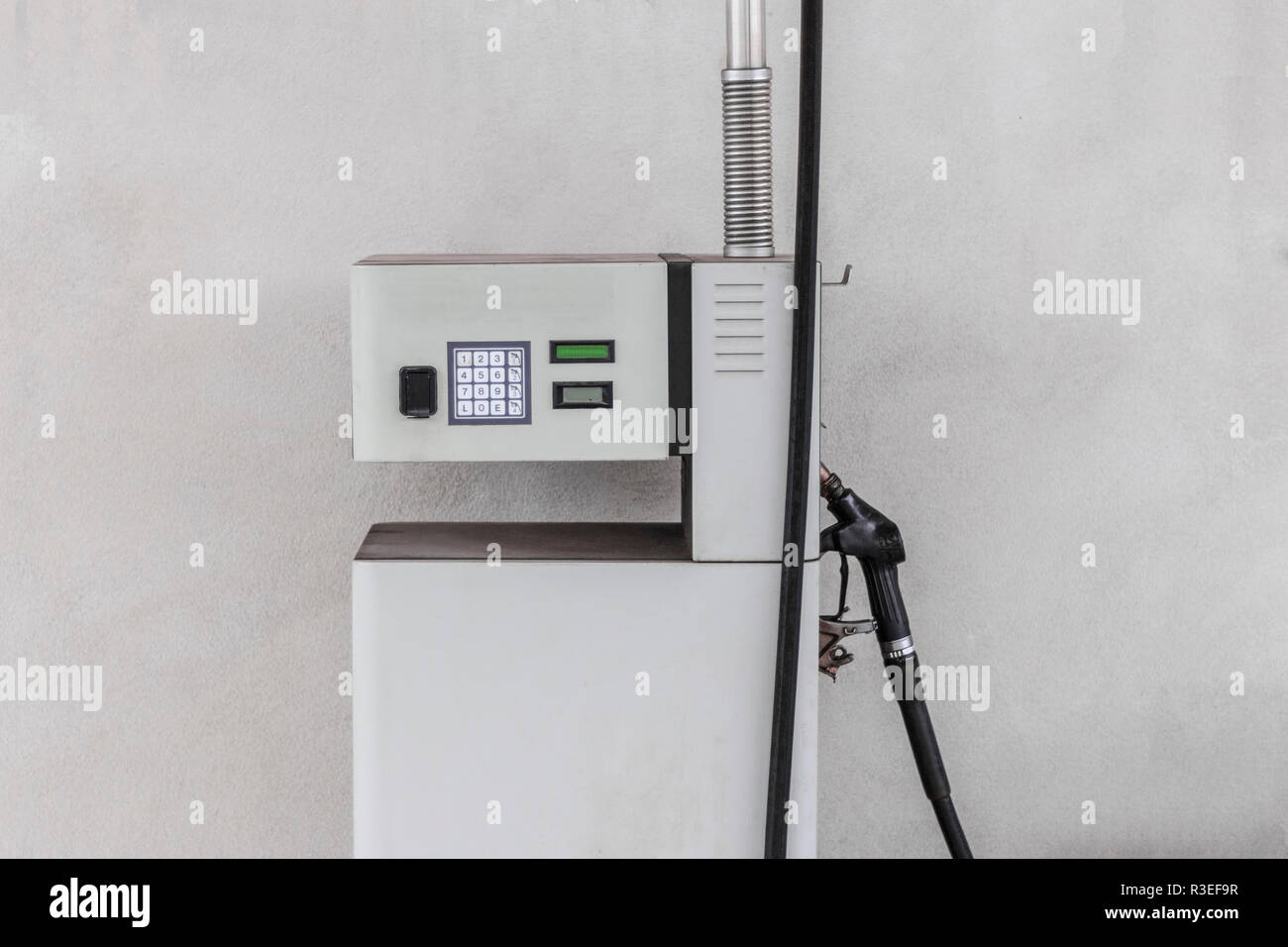 Pompa benzina Foto Stock