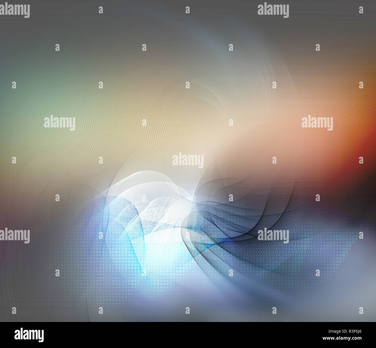 Le linee di colore di movimento Foto Stock