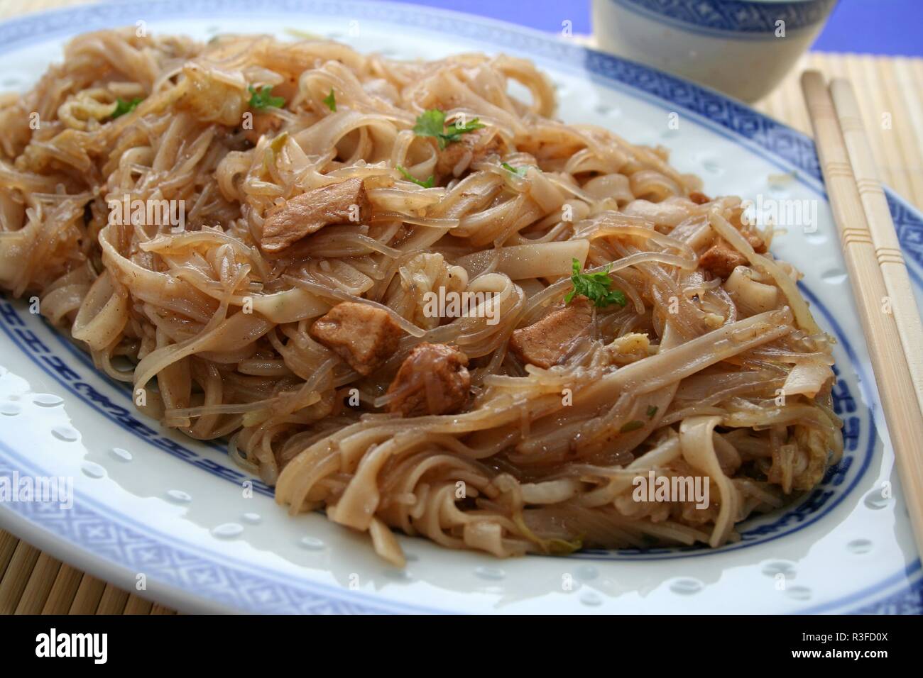 tagliatelle Foto Stock