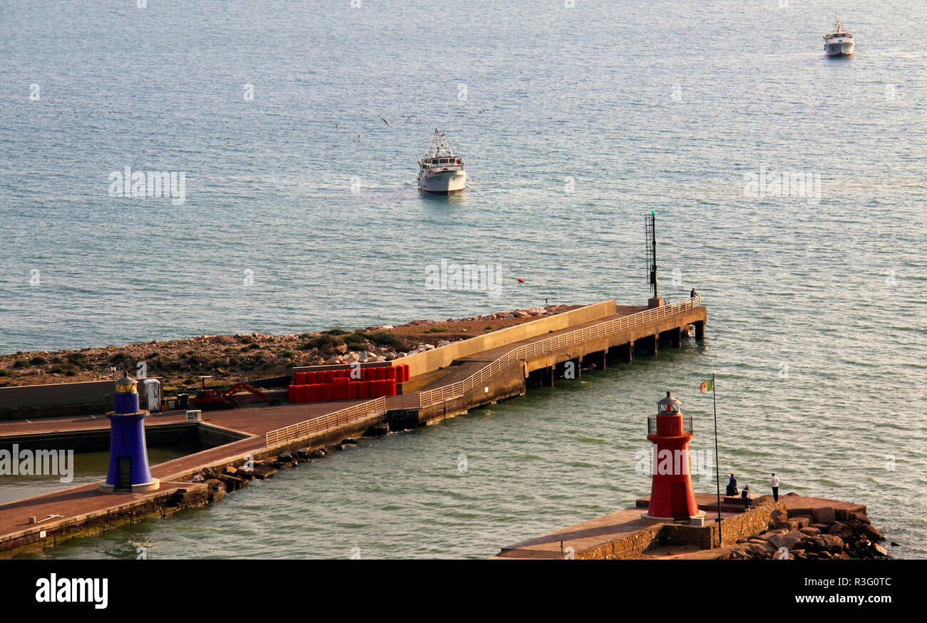 Porto di castiglione della pescaia Foto Stock