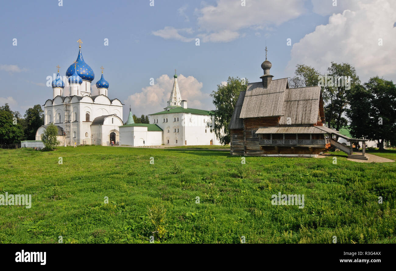 Cremlino di Suzdal, Russia Foto Stock