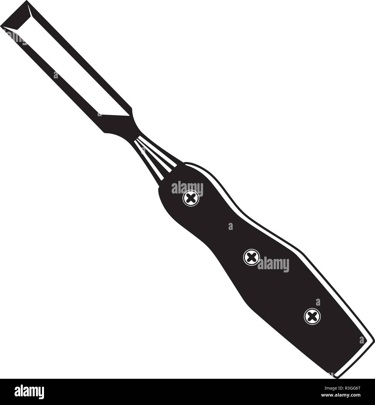 Carpenter, Costruzione di strumenti e apparecchiature Illustrazione Vettoriale