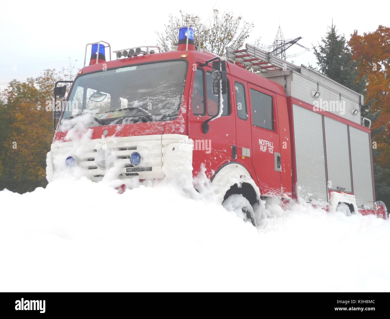 camion dei pompieri Foto Stock