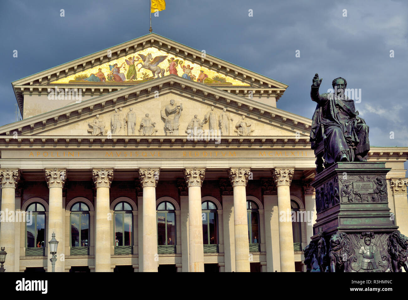 Teatro,Monaco di Baviera Foto Stock