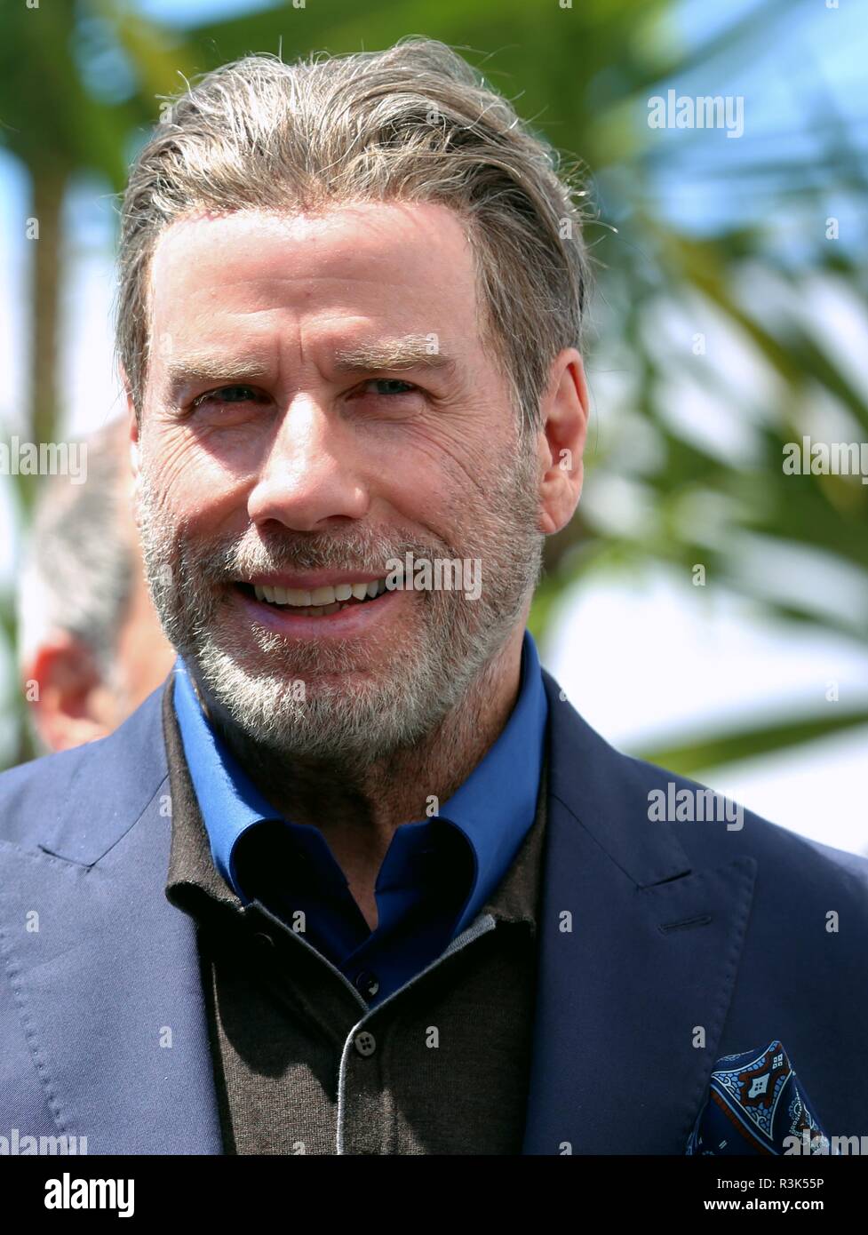 CANNES, Francia - 15 Maggio 2018: John Travolta al "Gotti' photocall durante la settantunesima Cannes Film Festival (foto di Mickael Chavet) Foto Stock