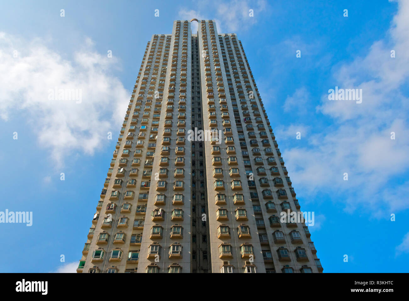 Edificio residenziale in Quarry Bay, Hong Kong, Cina Foto Stock