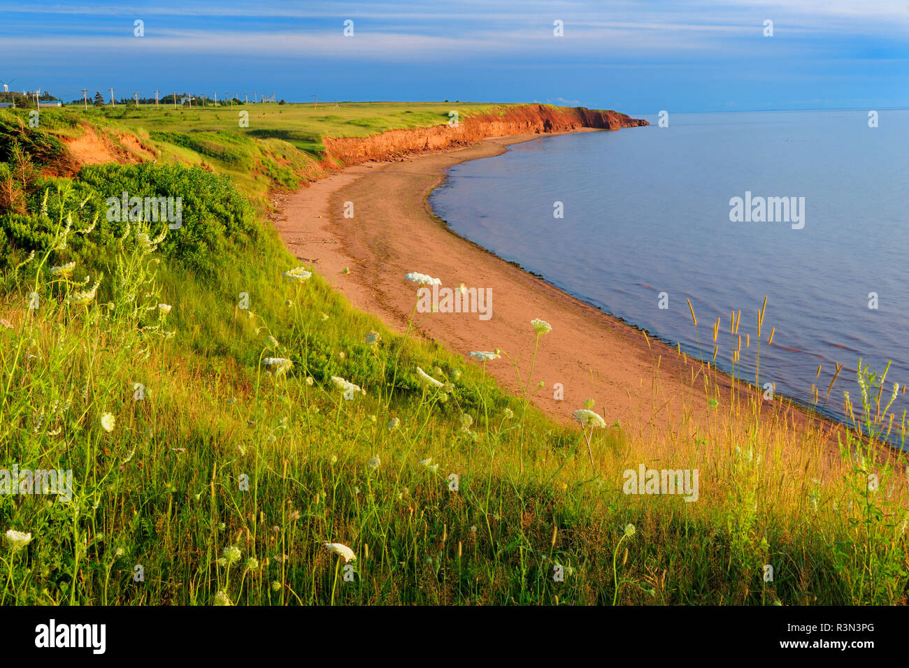 Canada, Prince Edward Island, Campbellton. Tramonto sul golfo di San Lorenzo. Foto Stock