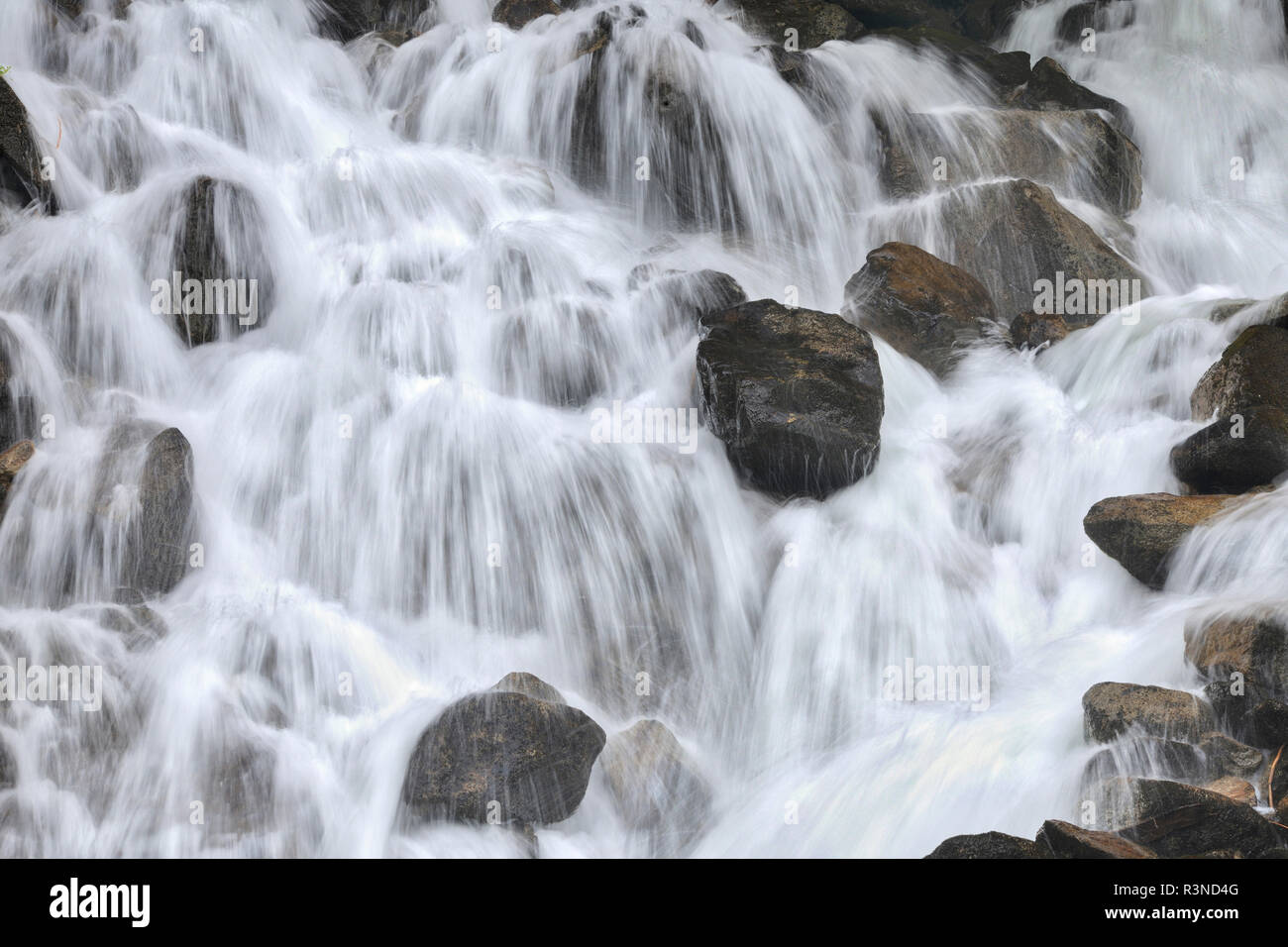 Canada, British Columbia, Pemberton. Cascata scenic. Foto Stock