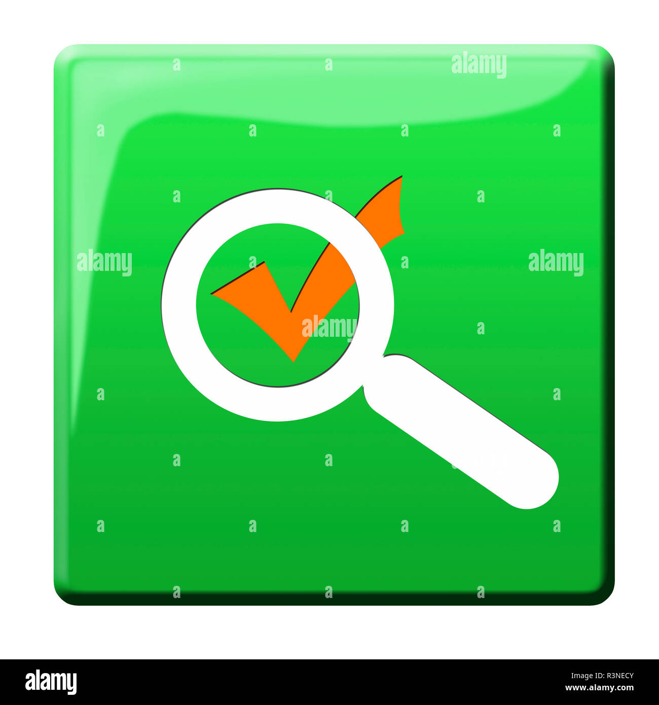 Ricerca ok Foto Stock