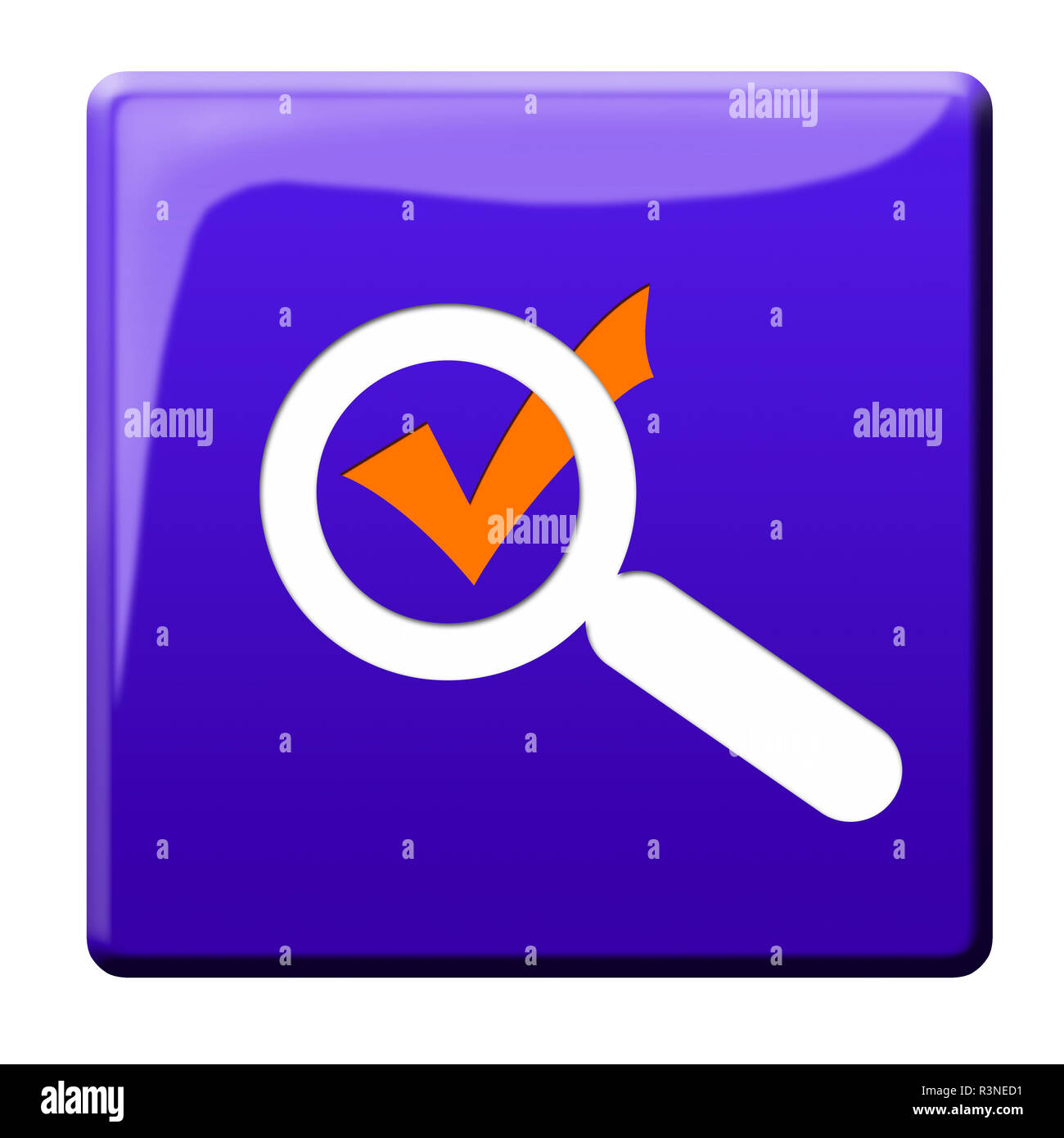 Ricerca ok Foto Stock