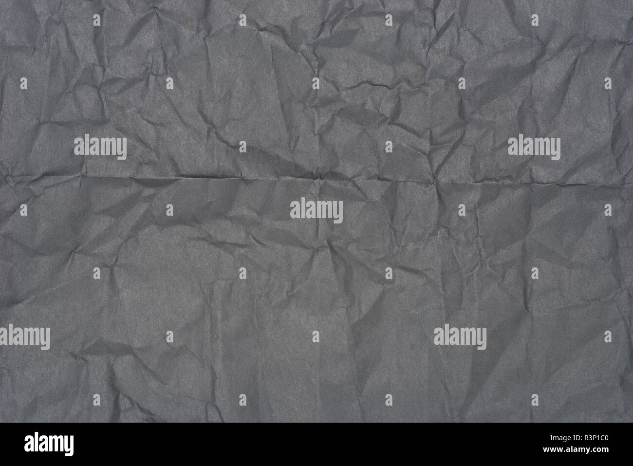 Colore grigio carta increspata texture di sfondo Foto Stock
