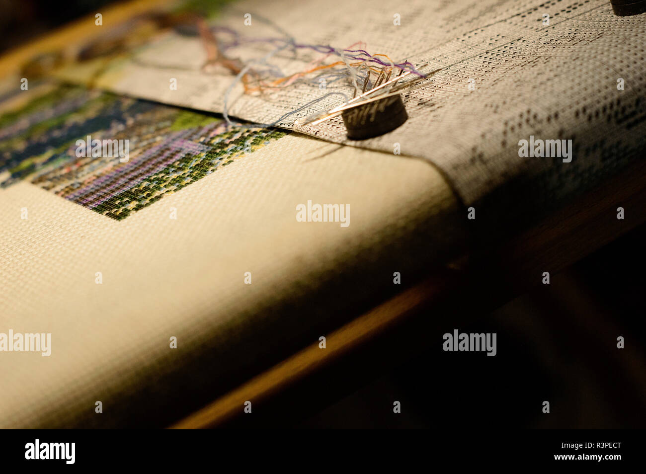 Punto croce Foto Stock