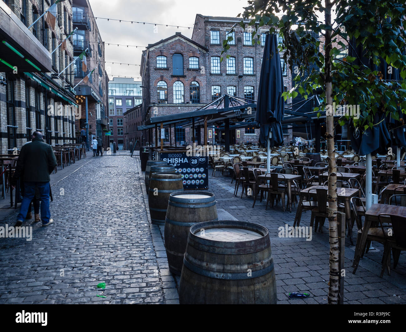 Shisha Concert Square, Liverpool Foto Stock