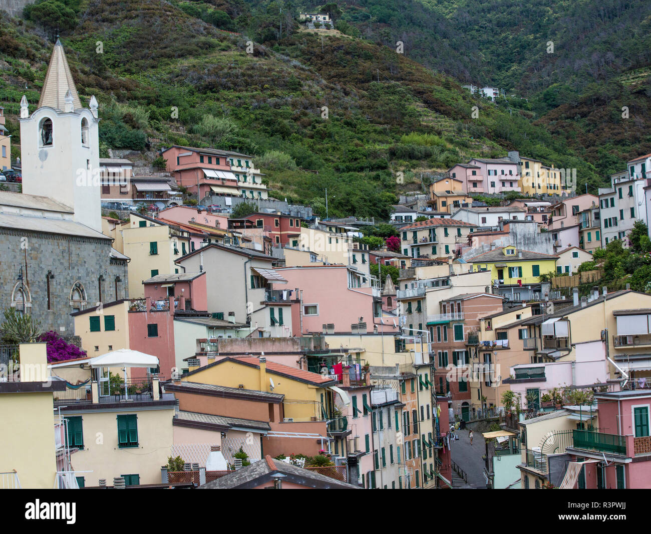 Italian scenic cityscape Foto Stock