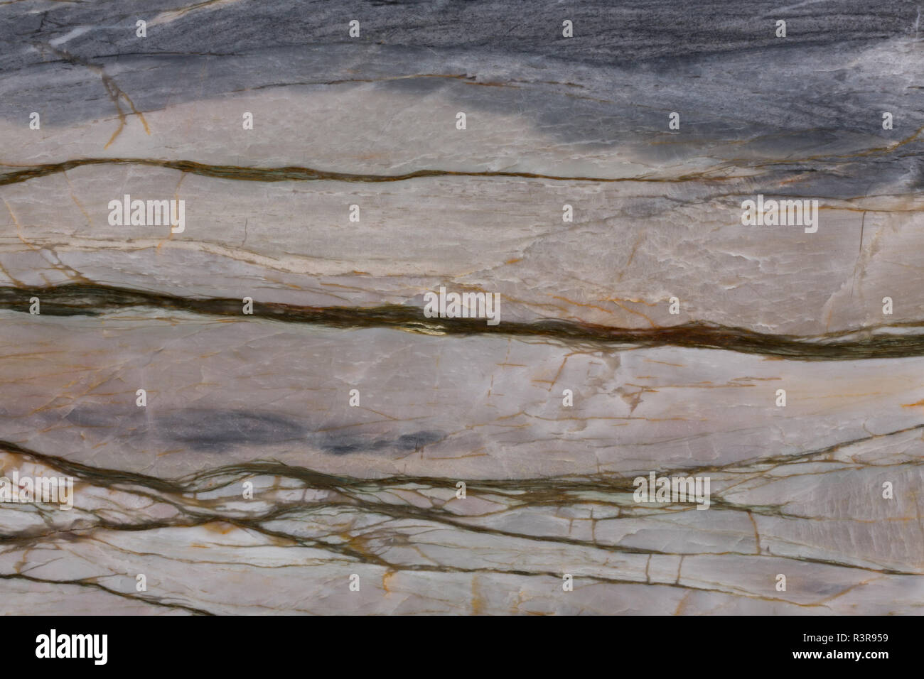La texture o pietra texture di sfondo, close up, macro shot. Foto Stock