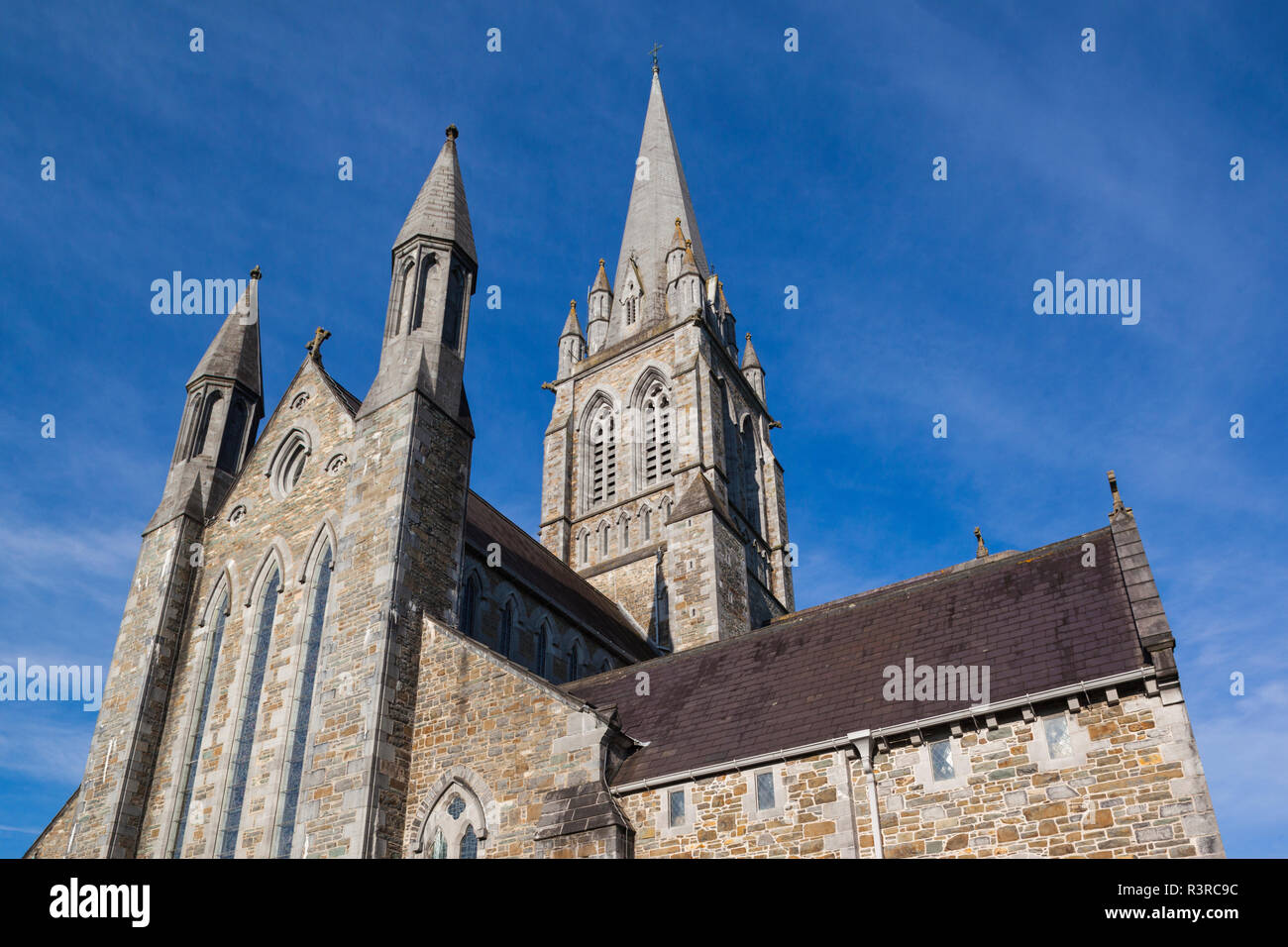 L'Irlanda, nella contea di Kerry, Ring of Kerry, Killarney, St. Mary Cattedrale Cattolica, esterna Foto Stock